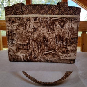 cabin woods handbag