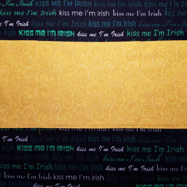 Notre Dame Crossover - inside lining and pocket fabrics