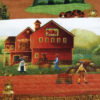 Crossbody, 1812 Farm Life, close view of fabric