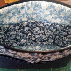 Crossbody Denim & Lace