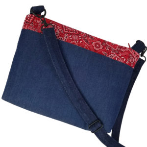 Denim & Bandana Bag