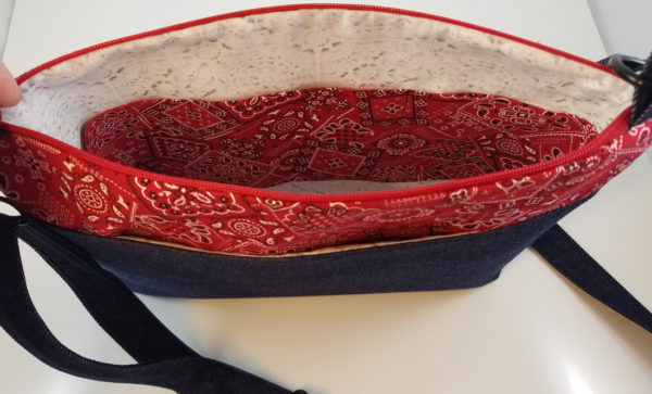 Denim & Bandana Bag