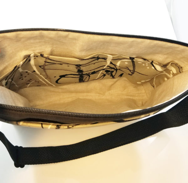 Jackson P Crossbody inside
