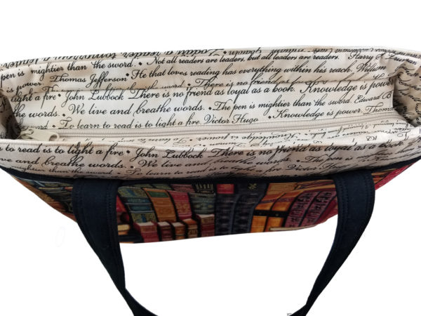 Famous Books Shoulder Bag