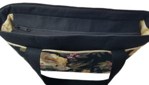 Amanda Shoulder Bag closed, top view