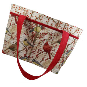 Winter Birds Shoulder Bag