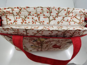 Winter Birds Shoulder Bag