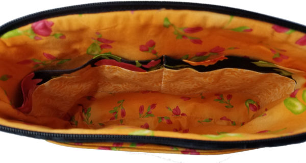 Paradise designer handbag purse inside