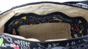 Algebra Shoulder bag inside view
