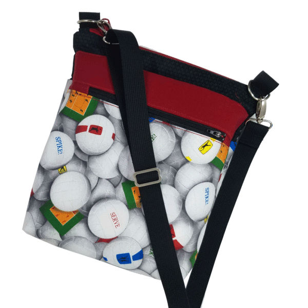 Soccer designer crossbody