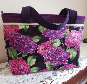 Lilac Garden Shoulder Bag