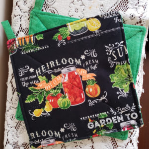 Potholders Veggies