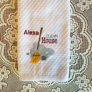 Alexa Clean House Towel