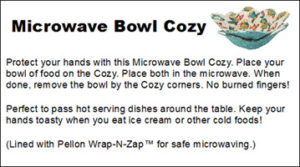 Microwave Bowl Cozy