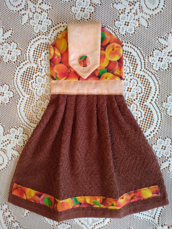 hanging kitchen towel 13 brown