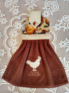 hanging kitchen towel 14 chickens